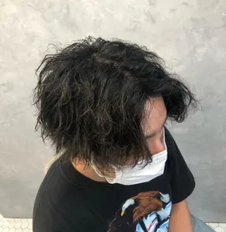 パーマ メンズ 大塚 大飛のヘアスタイル