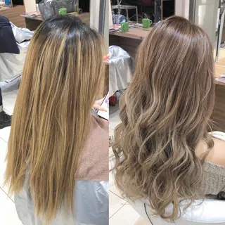 ロング カラー パーマ マツエク・マツパ 【Diar】オーナー アキヨシケンタのヘアスタイル