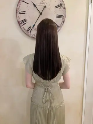 ロング カラー 古田 昂也のヘアスタイル