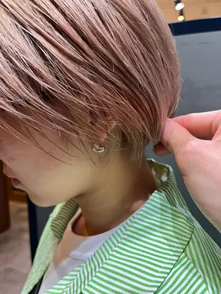 カラー 河原 楓樹のヘアスタイル