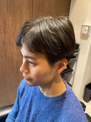 ショート 小野 大輔のヘアスタイル