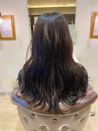 ロング カラー ヘアアレンジ アンプヘアー  西京極店所属・unpeuhair/ 宮岡　光希のその他イメージ