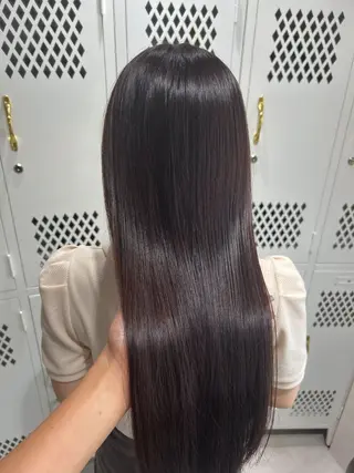 セミロング カラー 🎀レイヤー・艶カラ ー🎀YUMEKAのヘアスタイル