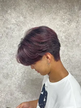 ショート カラー SHUN/韓国/ レイヤー/透明感🖤のヘアスタイル