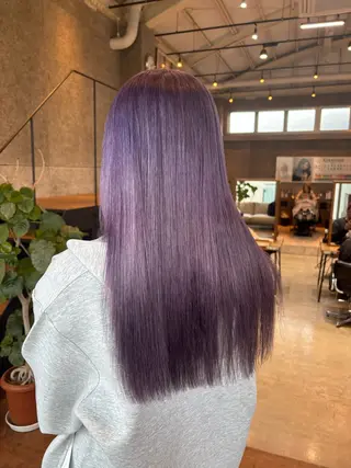 ロング カラー 🎪🩰艶/モテ カラー❣️reinaのヘアスタイル