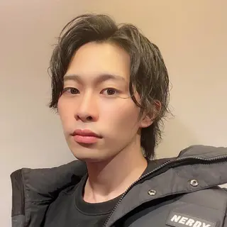 ミディアム パーマ メンズ 店長💈山田竜太 BARBERのヘアスタイル
