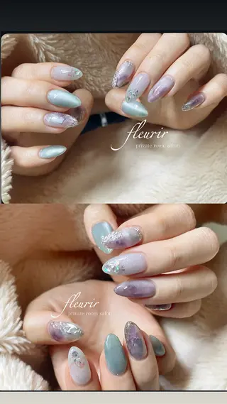 ネイル フルリール 【プライベートサロンのネイルデザイン