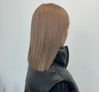 セミロング こはる/韓国🇰🇷 /ブリーチ/カラー♡のヘアスタイル