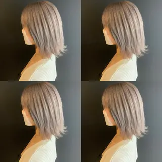 ショート カラー ✨縮毛矯正✖︎顔周り レイヤー✨ナカムラのヘアスタイル
