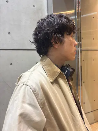 パーマ YUI/アイブロウ/ 透明感カラー✨のヘアスタイル