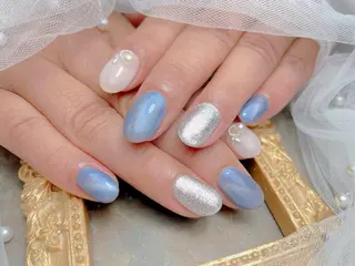 ネイル マジック ミラーのネイルデザイン