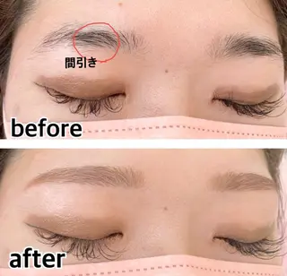 アイブロウ 村岡 恵理の眉毛・アイブロウイメージ