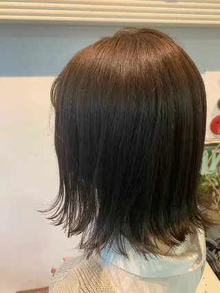 ショート カラー ヘアアレンジ 山崎 澪 レイヤーカット/大宮のヘアスタイル