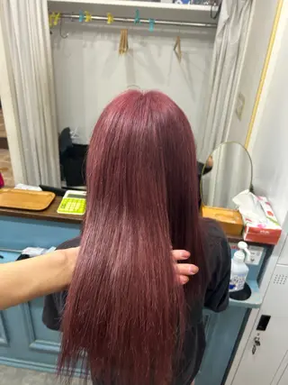 セミロング カラー メンズパーマ 髪質改善☆有馬のヘアスタイル