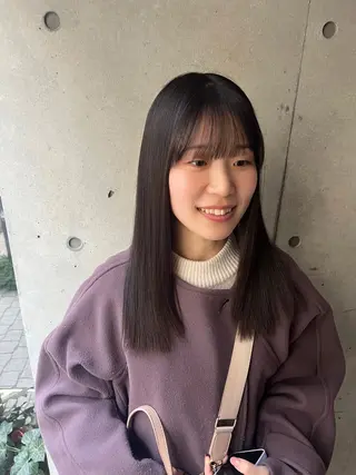 セミロング 【美ボブ.艶カラー. 梅田茶屋町】midoのヘアスタイル