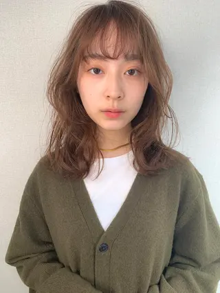 ミディアム カラー ✨上品レディーなヘア スタイルへ✨髙木諒也のヘアスタイル