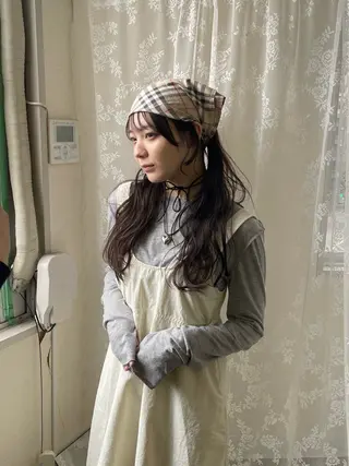 ロング 韓国レイヤー YOKE reinaのヘアスタイル