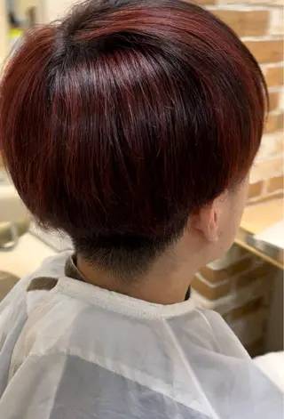 ショート カラー メンズ メンズ特化型美容師 パーマ/荒井海音のヘアスタイル