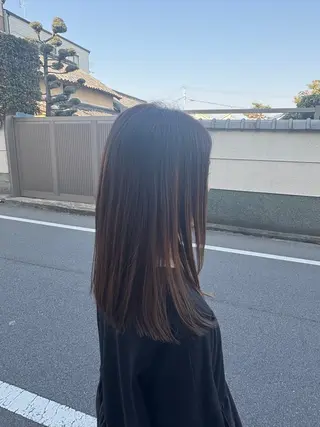 ミディアム どうめん ゆきのヘアスタイル