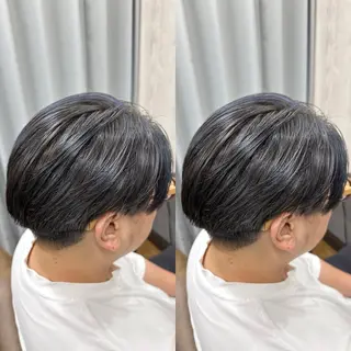 ミディアム メンズカット/ メンズパーマ/塚本のヘアスタイル