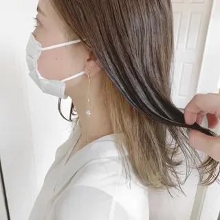 ミディアム カラー ヘアアレンジ 似合わせhair🔸 アサダ タカコ🔸のヘアスタイル