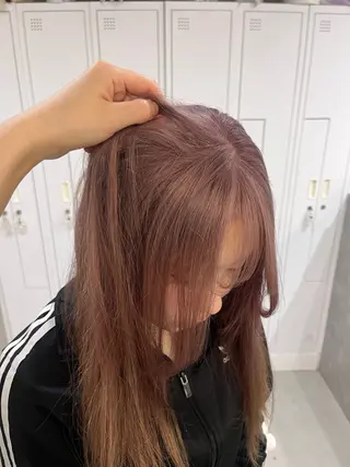 ロング KANNA🩵 /nico心斎橋のヘアスタイル