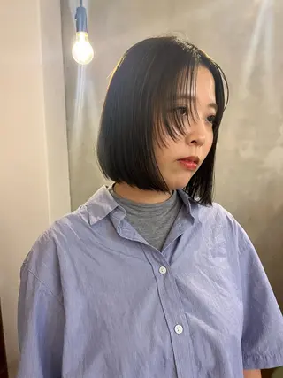 ミディアム 🌿haco / パーマ/ユリナ🕊️のヘアスタイル