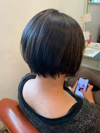 ショート CURACION hair salonのヘアスタイル