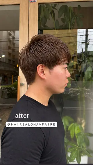 メンズ shimizu .のヘアスタイル