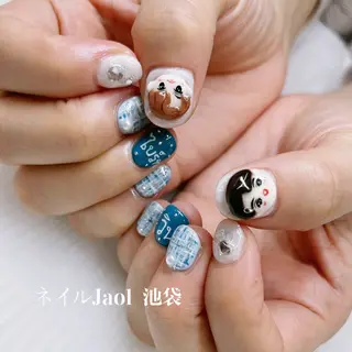 ショート ネイルJaol 池袋のネイルデザイン