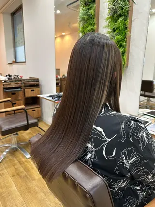 ロング 髪質改善・縮毛矯正 💎ASUKAのヘアスタイル
