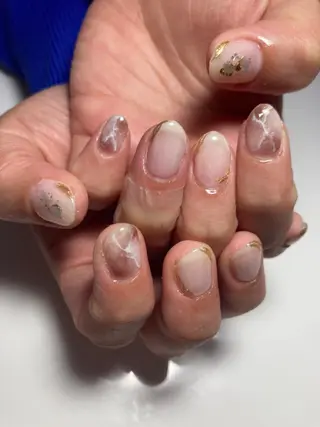 ネイル 手書きが得意🖌️ Y’s  nailのネイルデザイン