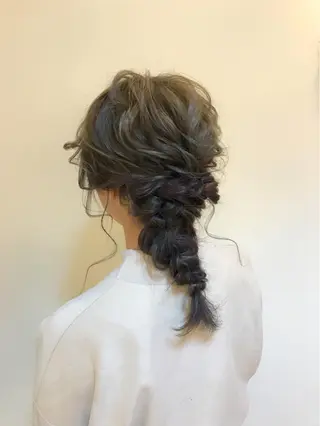 ヘアアレンジ マンツーマン 縮毛矯正/マユコのヘアスタイル