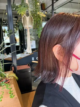 ミディアム 🩵FERIA 桃山台　足立あゆみのヘアスタイル