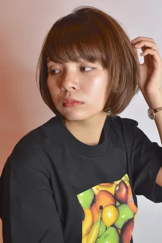 ショート カラー ✨髪質改善縮毛矯正✨ 宇田川修平のヘアスタイル