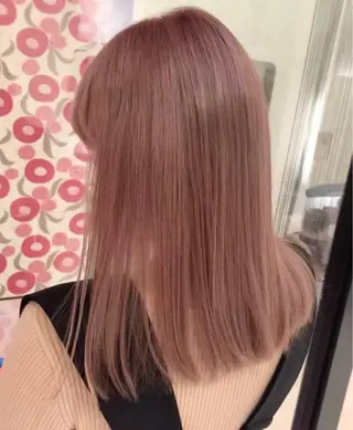セミロング カラー EARTH石巻店 尾形  裕のヘアスタイル