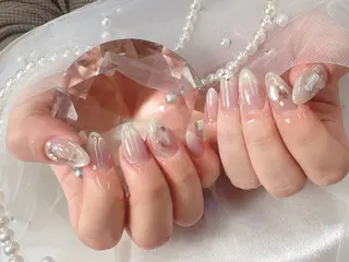 ネイル bijou nails 蓮のネイルデザイン