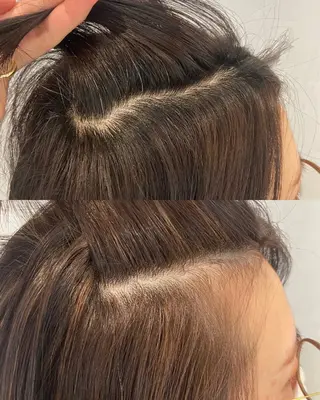 ショート カラー DX SHARE SALON所属・matka白髪ぼかし 大人ヘア/KEIKOのヘアスタイル