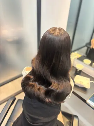 ミディアム 髪質改善♡ 保坂汐音のヘアスタイル