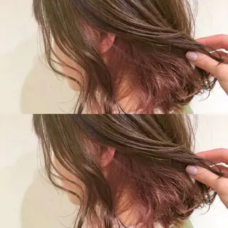 ショート カラー ヘアアレンジ ハイトーン特化 川井優汰のヘアスタイル