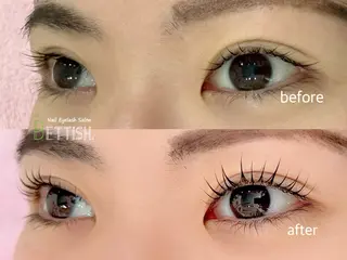 マツエク・マツパ BETTISH. HARUKA☺︎のマツエク・マツパデザイン