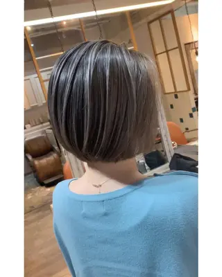 カラー 石井辰功也 フリーランス美容師のヘアスタイル