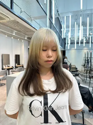 カラー ハイトーン特化 pepe🎀のヘアスタイル