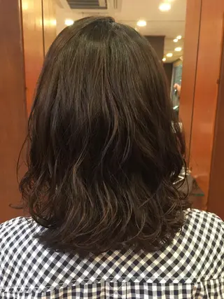 ミディアム パーマ ✨🌿大人可愛い愛さ れhair🌿✨松本のヘアスタイル