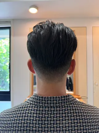メンズ ハイトーン/パーマ 大名 sakiのヘアスタイル