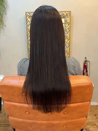 ロング ⚪️髪質改善 縮毛 店長 コウ⚪️のヘアスタイル