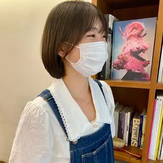 ショート カラー パーマ Paddle所属・似合わせレイヤー/ ニュアンスパーマ高倉のヘアスタイル