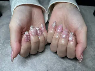 ネイル Miimo💅🏻 ほのか‪ ·͜·♡‬のネイルデザイン