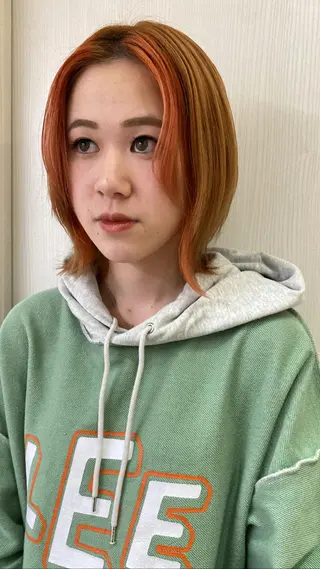 ミディアム 前橋 姫奈のヘアスタイル