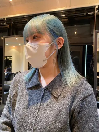 ミディアム saku 🎀🫧のヘアスタイル